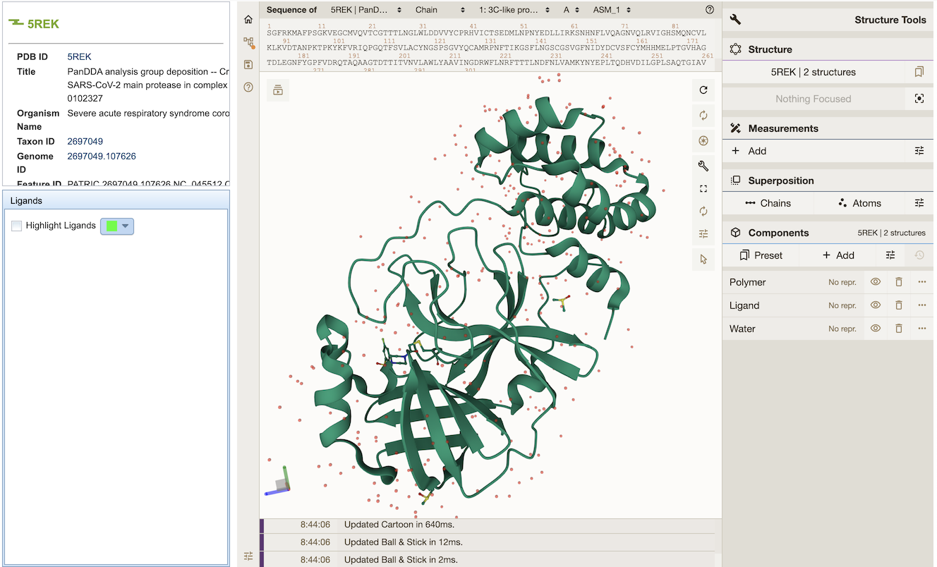 3-D Protein Structure Viewer