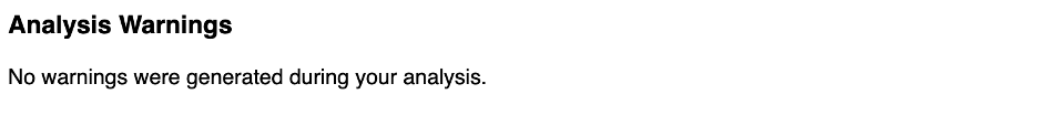 An image of the warnings header.