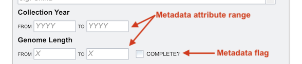 Metadata Ranges and Flags